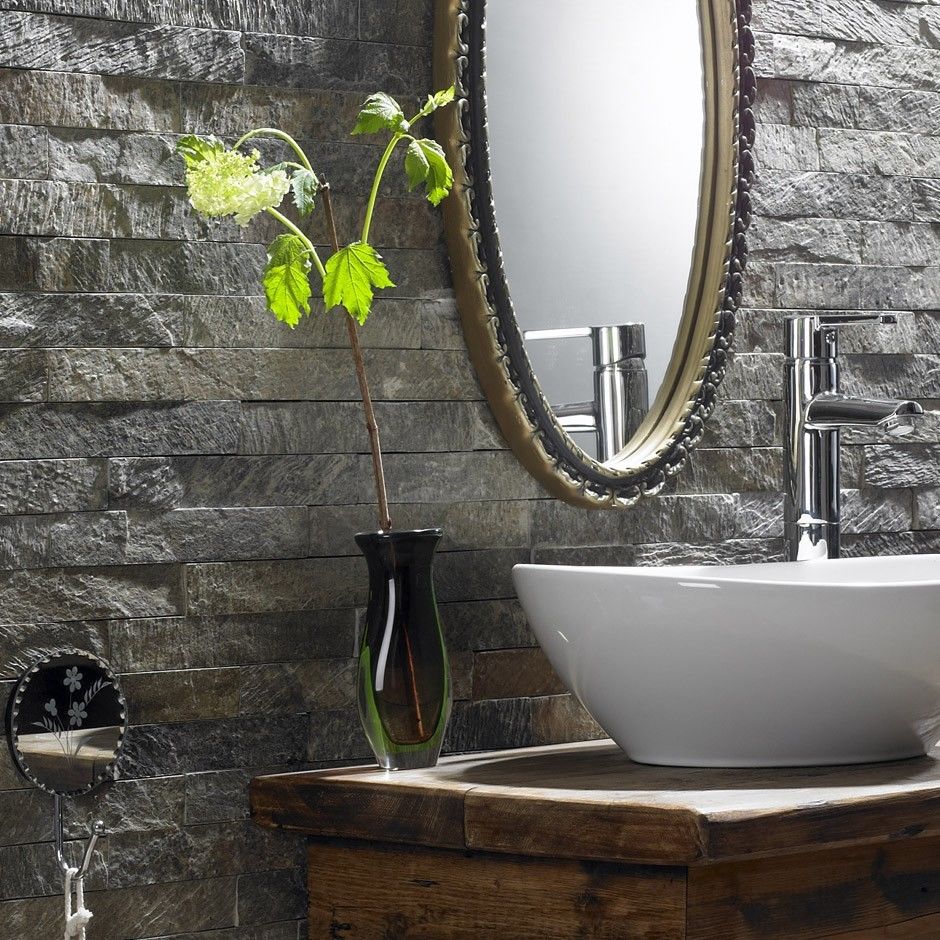 Matte Stone Series — satin matte glass mosaics